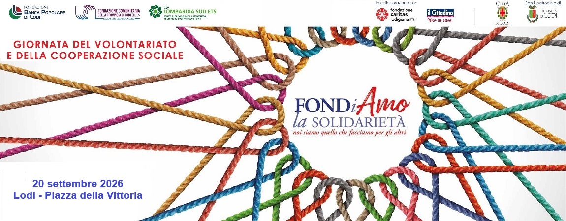 Giornata del Volontariato e della Cooperazione Sociale