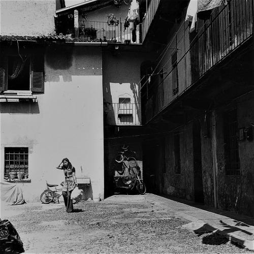 Cortile Via Maddalena 1970